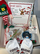 Load image into Gallery viewer, Christmas Eve Box/Burlap Bag filled