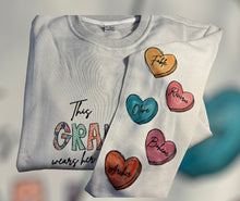 Load image into Gallery viewer, Wears heart on her sleeve shirt