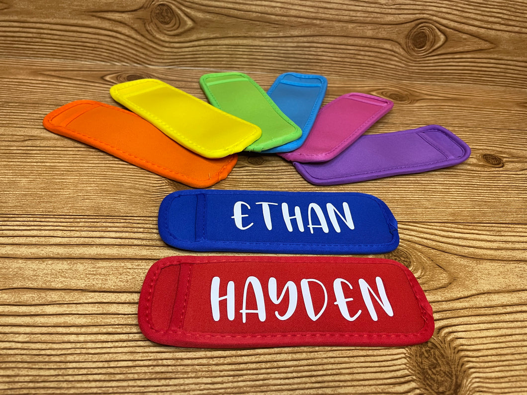 Personalized Ice Pop Koozie