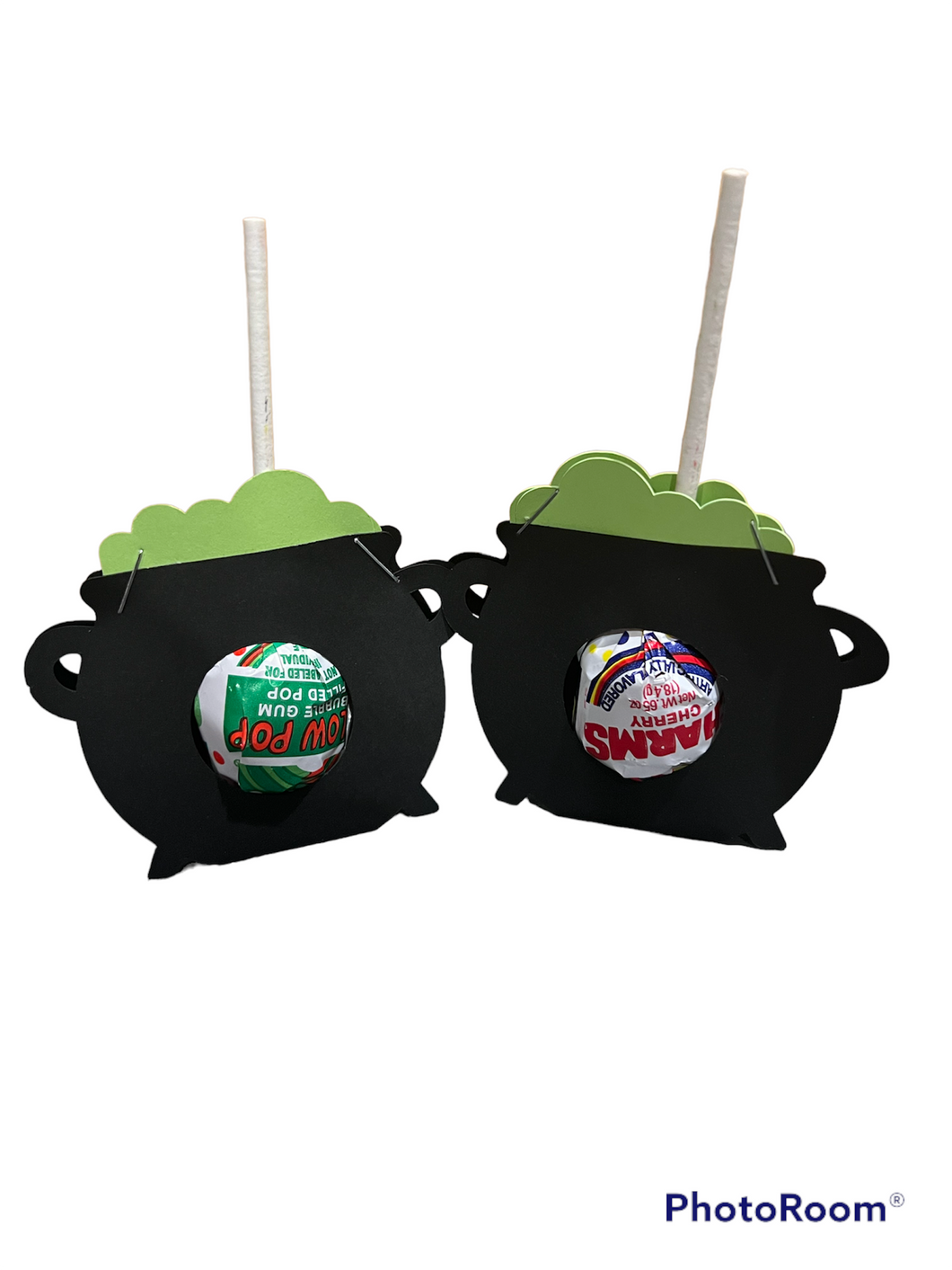 Witches Cauldron Lollipop Holder